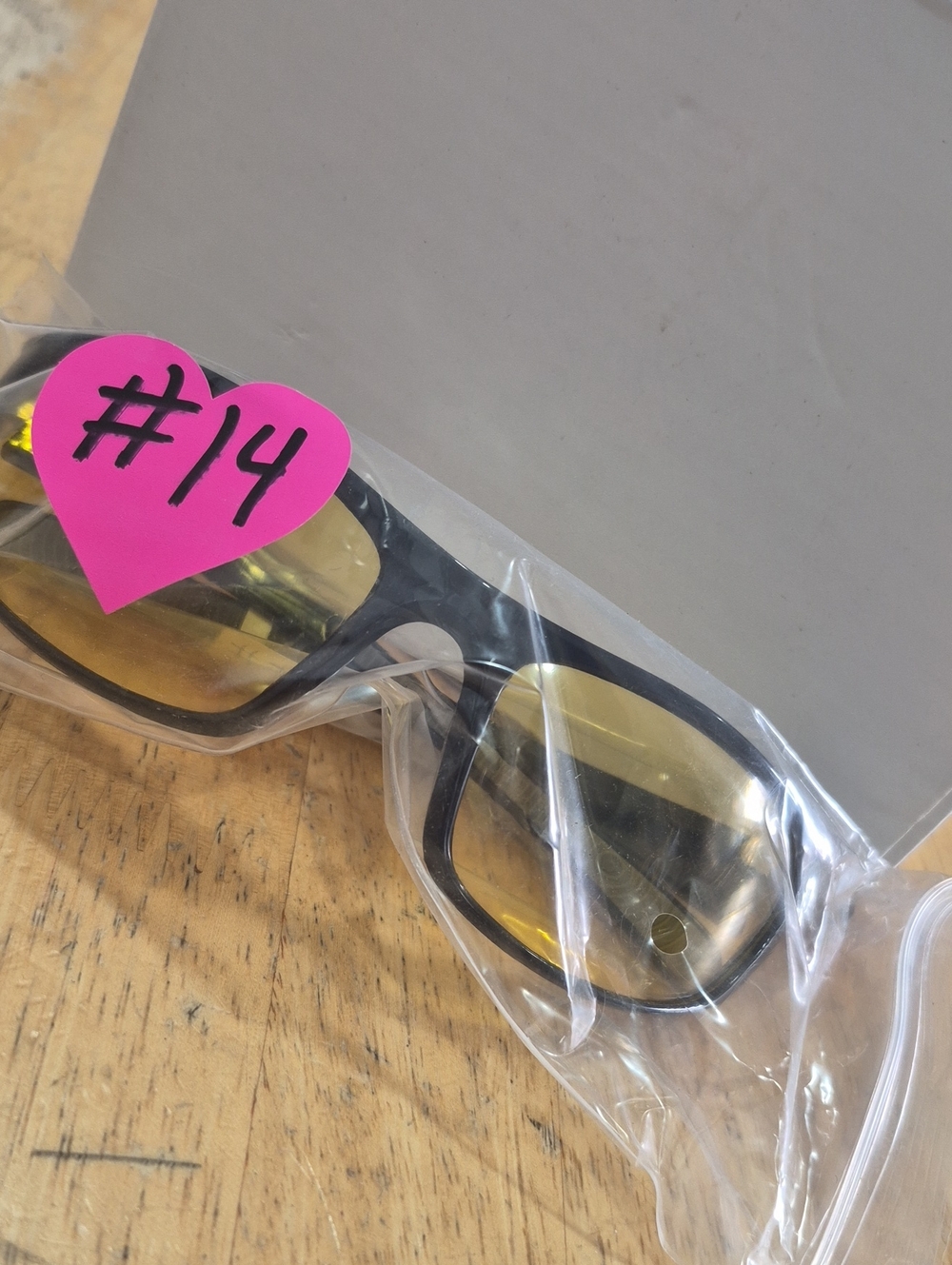 Yellow Light Blocking Glasses - Black Frame with Amber Lenses